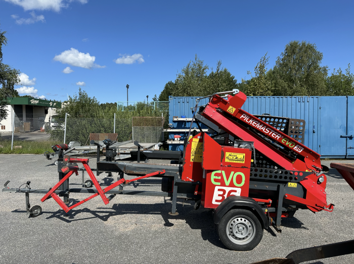 (SÅLD) Vedmaskin Pilkemaster EVO36