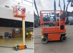 Ny Pelarlift JLG 1230 för uthyrning