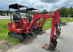 TILL SALU: Minigrävare Hinowa DM 13